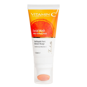 Vitamine C - Nettoyant avec Brosse Visage 150 ml