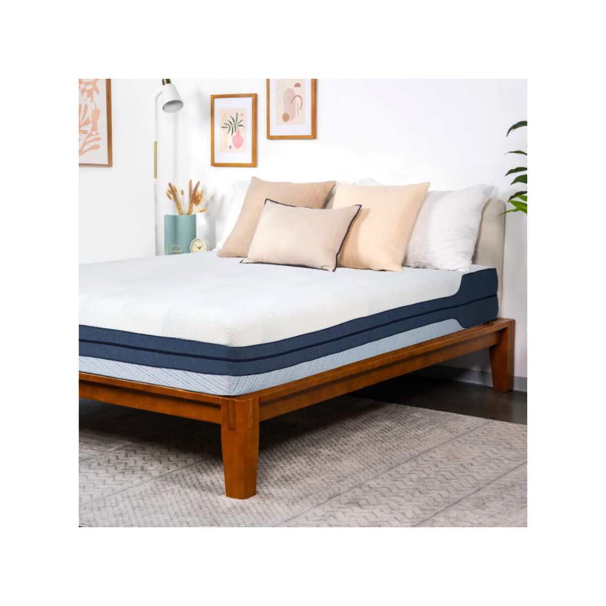 Matelas réversible à mémoire de forme 160 x 200 cm – REVERSE