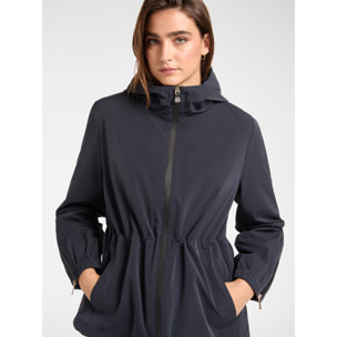 Elena Mirò - Parka corto scomponibile - Blu