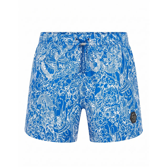 PHILIPP PLEIN Pantalones cortos SKULL
