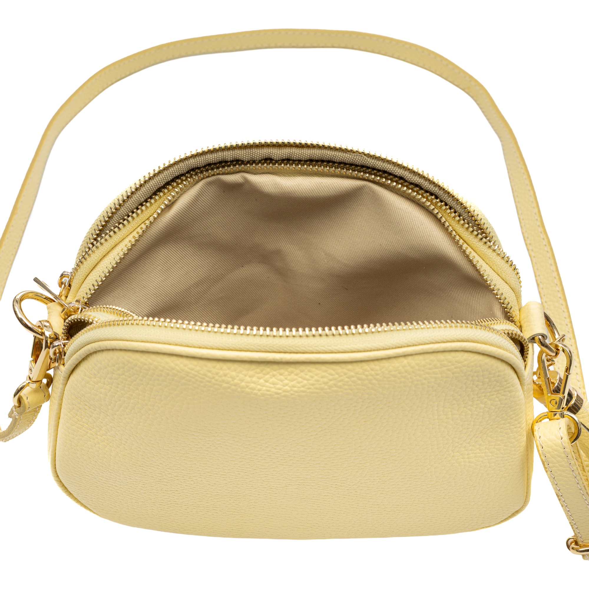 Aliminusa bolso bandolera Mujer. Piel auténtica Dollaro.