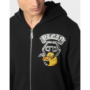 PHILIPP PLEIN Hooded Sweatjacket DUCK