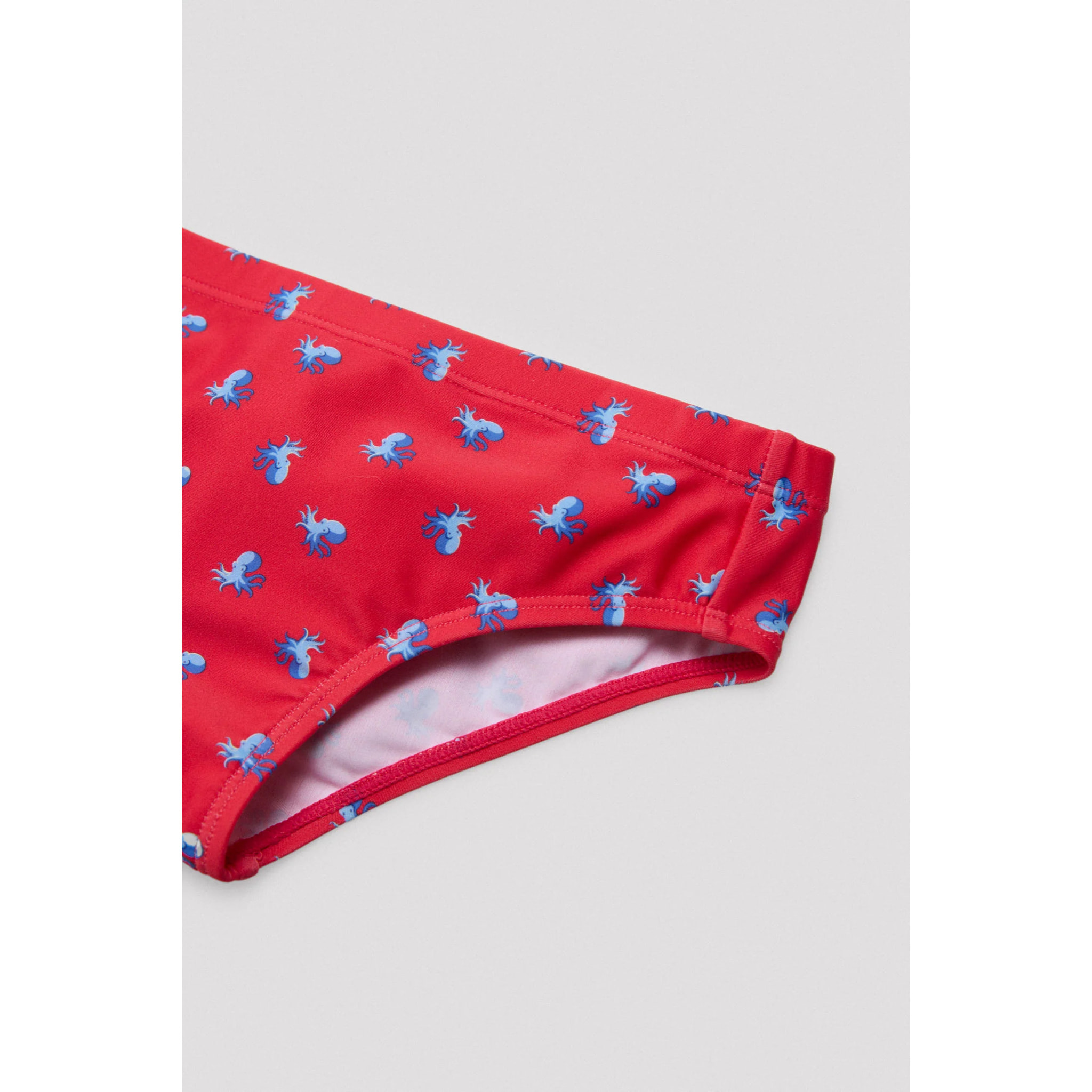 Slip da bagno da bambino con stampa di polipi