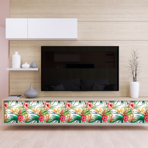 Sticker meuble tropical jantharat 40 x 60 cm