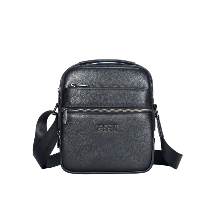 Borsa a tracolla  da uomo In Vera pelle Made in Italy 16x26x8 cm