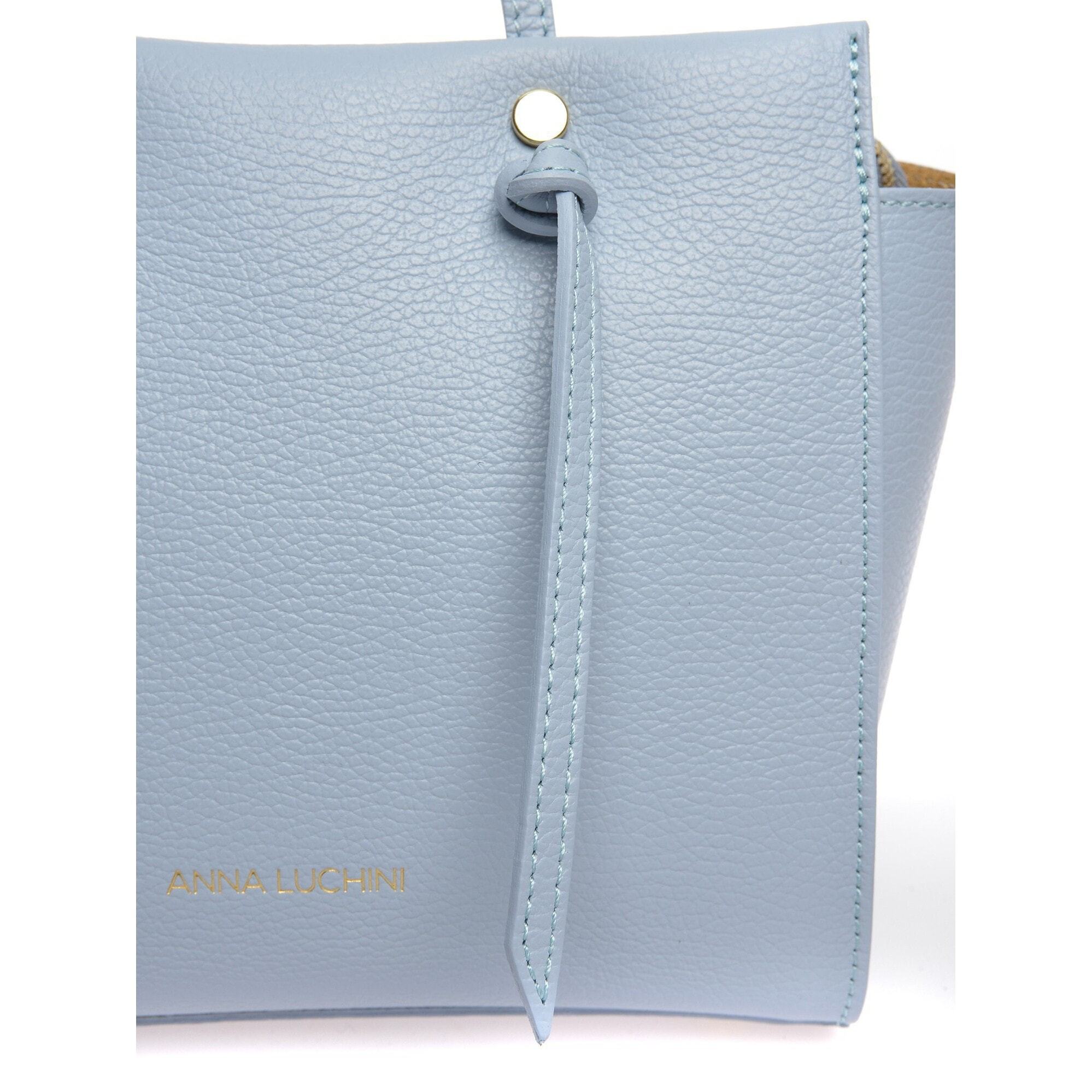 Borsa a mano Anna Luchini Turchese