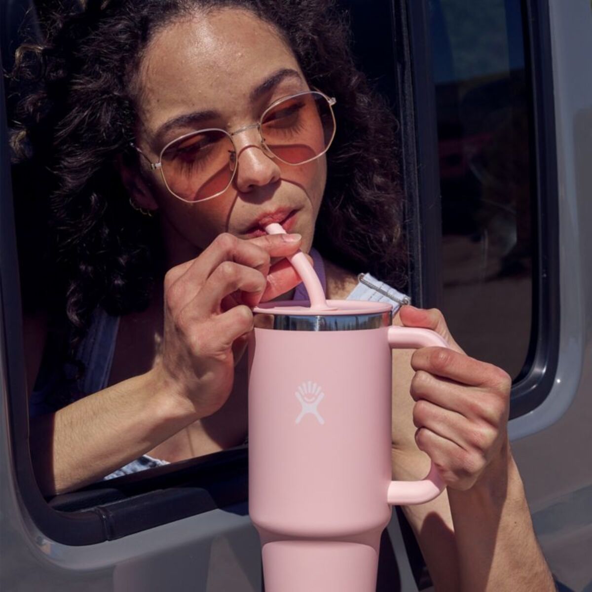 Mug isotherme HYDROFLASK tumbler 940ml Rose Trillium