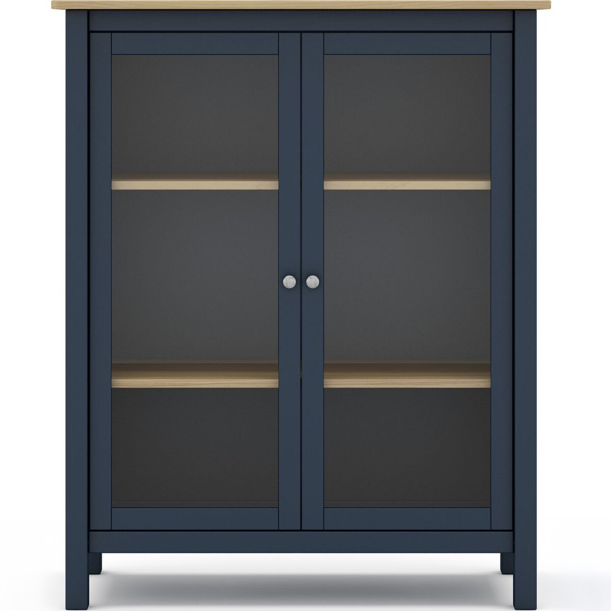 Vaisselier 2 portes en bois massif -MACHA