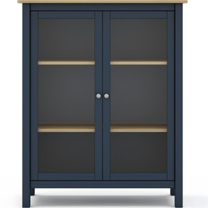 Vaisselier 2 portes en bois massif -MACHA