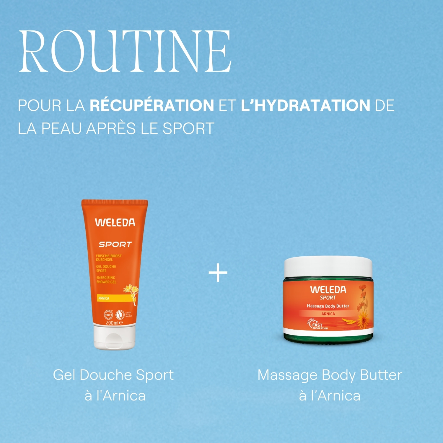 WELEDA - Gel Douche Sport à l'Arnica - 200 ml