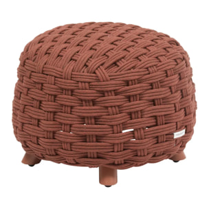 Pouf de jardin Obbae acajou