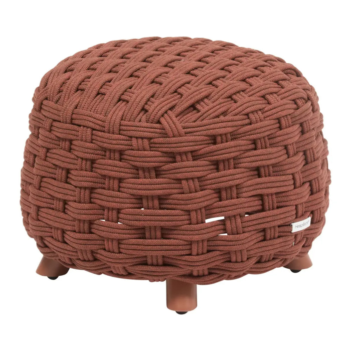 Pouf de jardin Obbae acajou