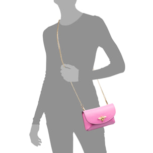 Aquilonia borsa a mano donna. Pelle autentica finitura Dollaro.