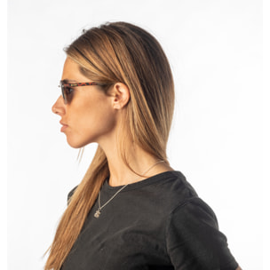 Gafas de sol OCEAN LILLE - Mate carey arriba y blanco trans abajo / Plana ahumada