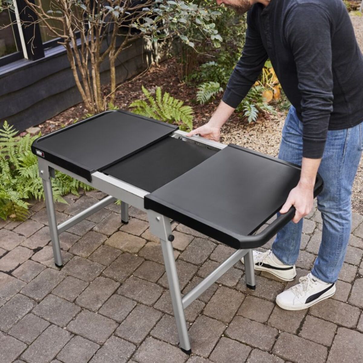 Support plancha WEBER Stand pliable pour plancha 43 et 56 cm