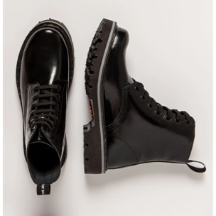 Botines 1166 NAPPA SHINNY BLACK / MARINA color Black