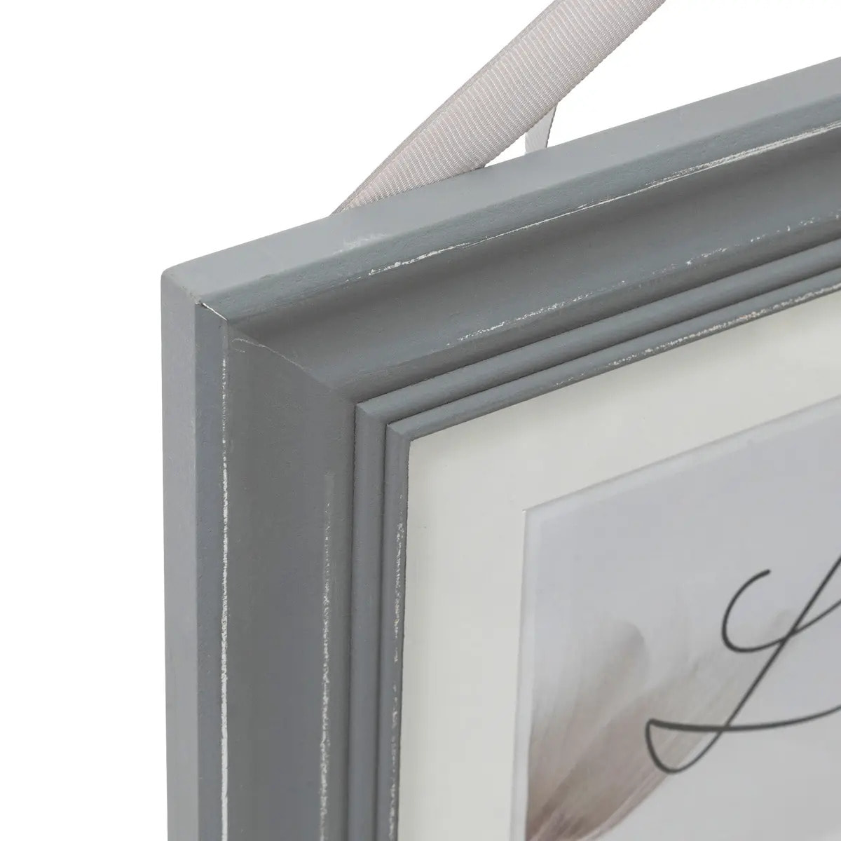 Cadre photo "Ruban" bois 17x12cm