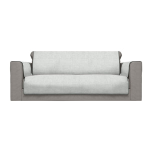 COPRIDIVANO ANTISCIVOLO COMFORT MADE IN ITALY - GRIGIO CHIARO