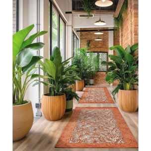 Tappeto Cucina Bagno Moderno Ruggine