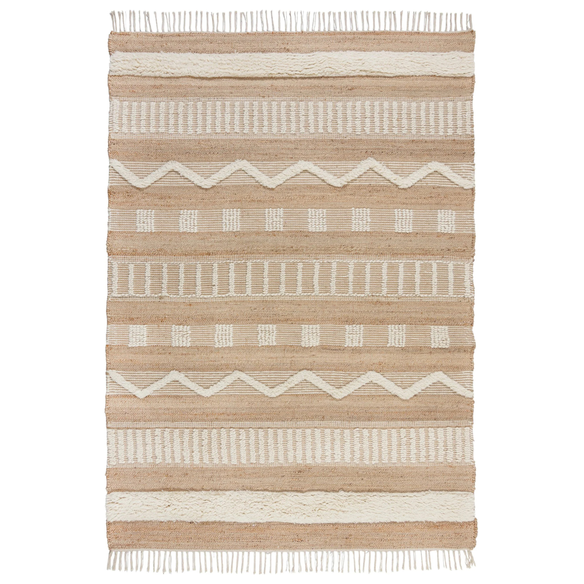 Tapis en jute rectangle MEDINA