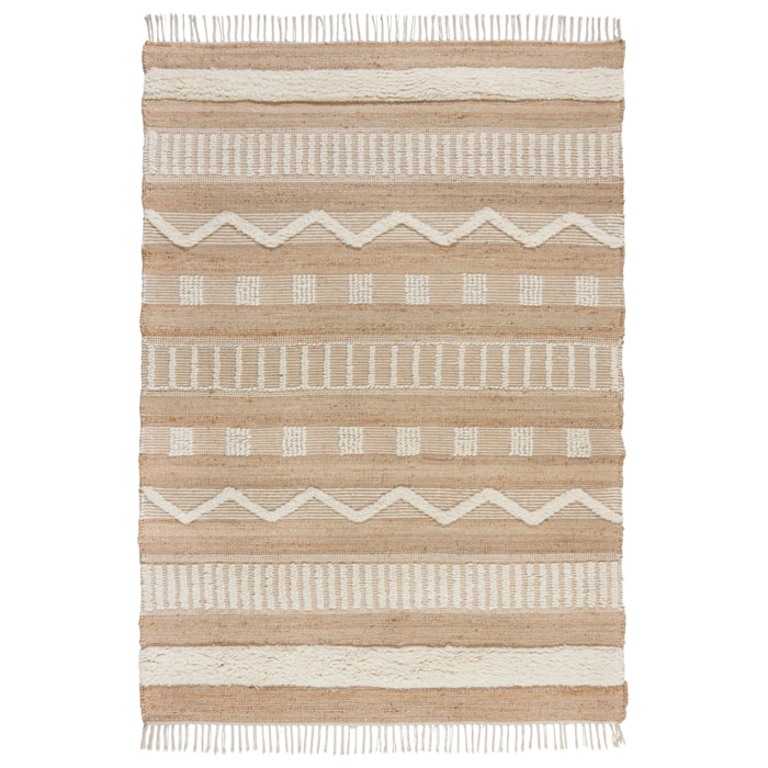 Tapis en jute rectangle MEDINA