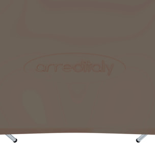 Tavolo Tavolino Pieghevole In Dura Resina Set Birreria Facile Trasporto Con Maniglie Giardino Campeggio Terrazzo Fiere Sagre 180x74x74 cm Marrone