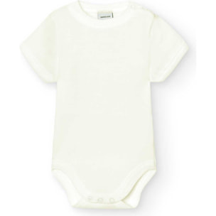 Body bebé manga corta hombro abierto