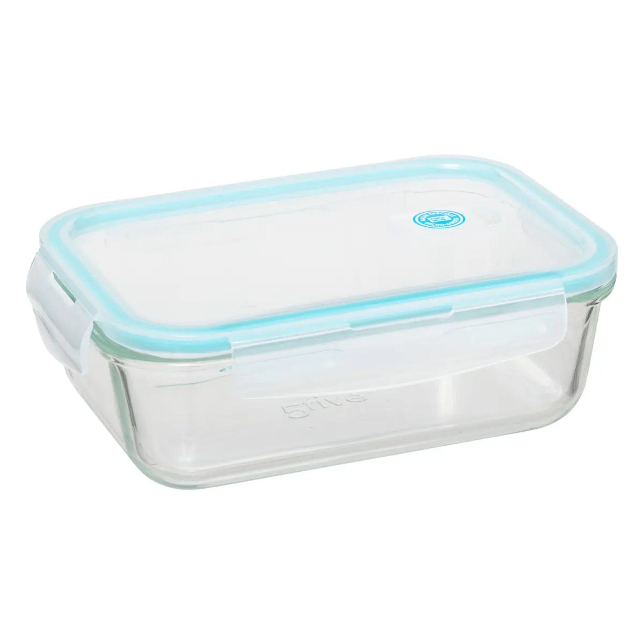 3 petites boîtes rect de conservation verre ClipEat