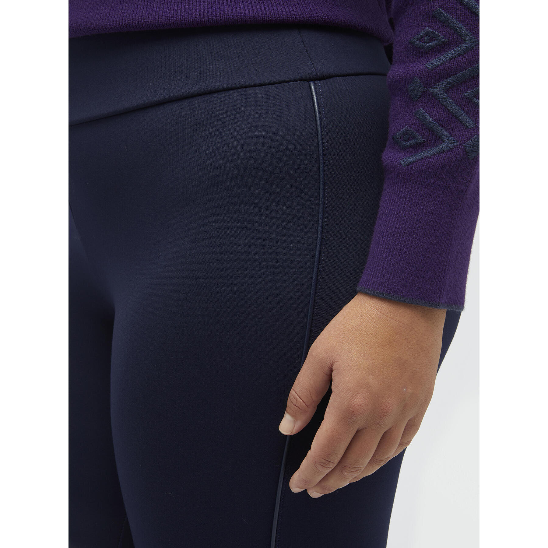 Fiorella Rubino - Pantalones skinny de viscosa LENZING™ ECOVERO™ - Azul