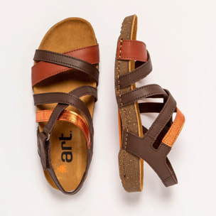 Sandalias 1116 MULTI LEATHER MULTI BROWN /I BREATHE color Multi brown