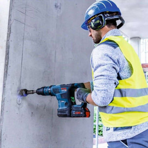 Perforateur SDS-Max GBH18V-36 (2x18V) C - BOSCH - avec 2 batteries 18V 8.0Ah - chargeur - coffret - 0611915002