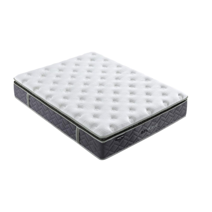 Matelas hybride 180 x 200 cm ressorts ensachés – SONGE