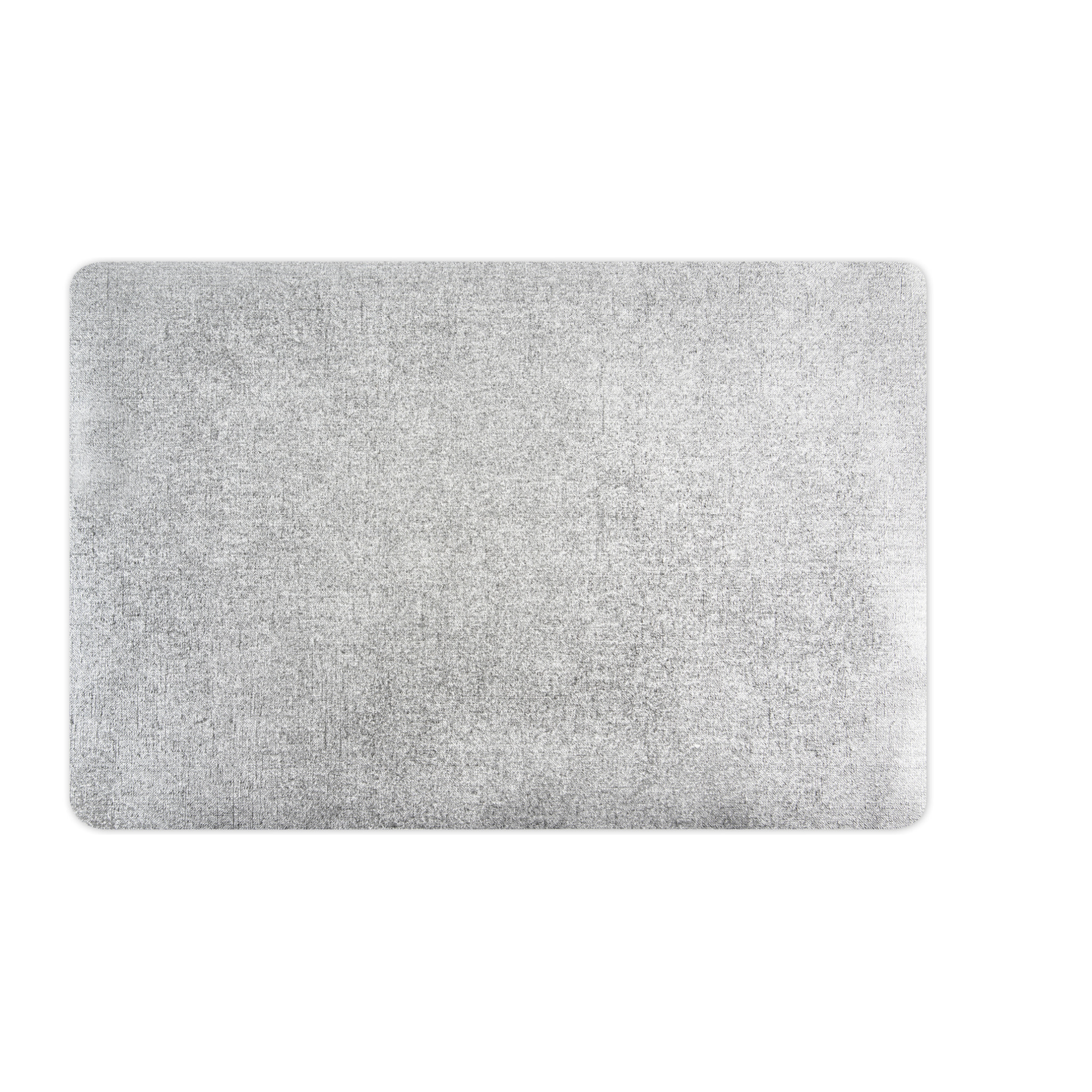 Set de 6 sets de table rectangulaires Excelsa – Platinum, PVC Argenté