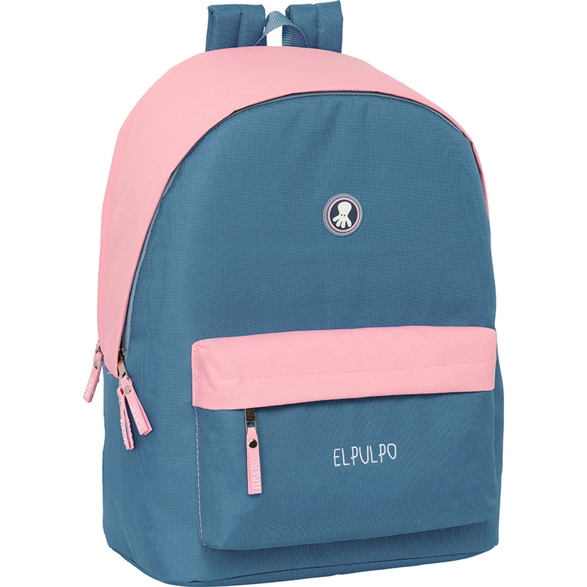 Mochila doble para portatil 15,6"+usb el pulpo "indigo"