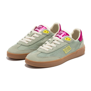 Zapatillas Deportivas Mujer Rebel Mesh Flag Caqui