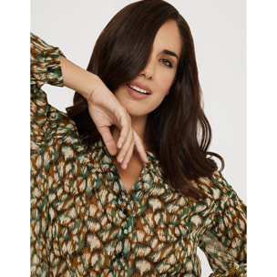 Camisa Manga Larga Estampada - Handy