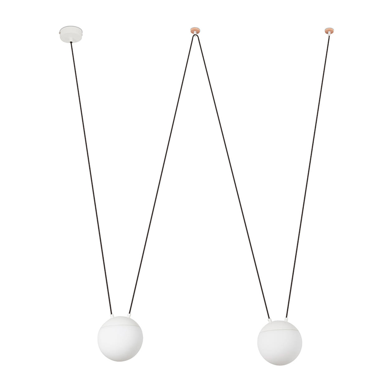 MINE GLASS SPACE 2L Suspension blanche