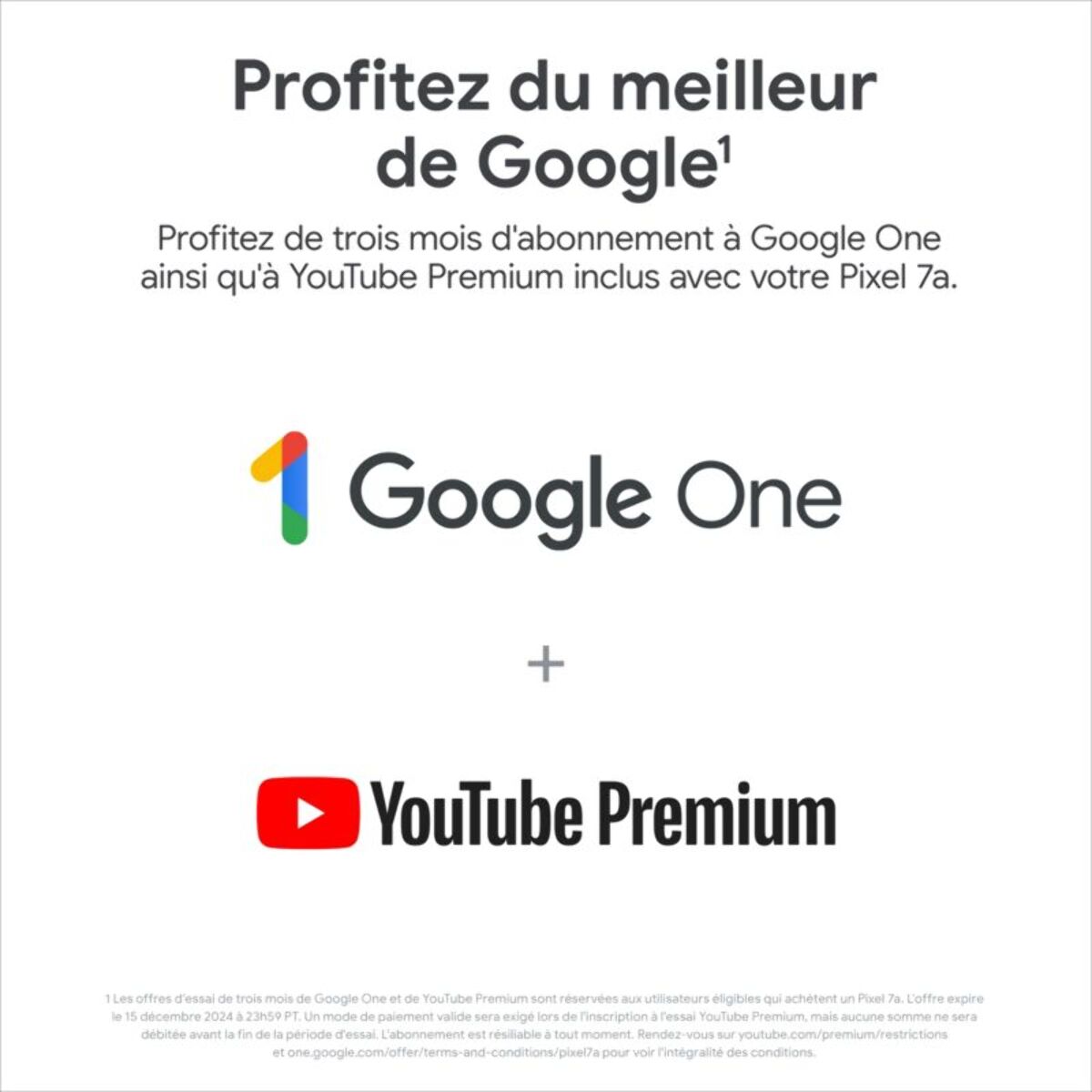 Smartphone GOOGLE Pixel 7a Charbon 5G