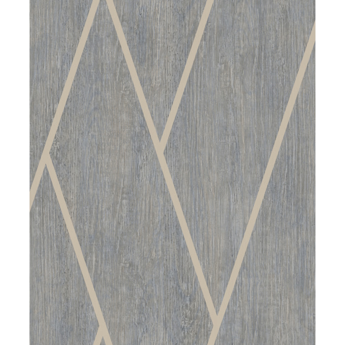 Papier peint effet tissu plissé beige doré