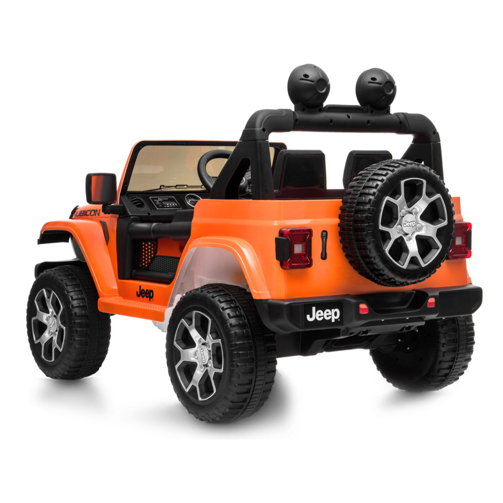 JEEP WRANGLER RUBICON - Coche de batería 12V niños +3 años