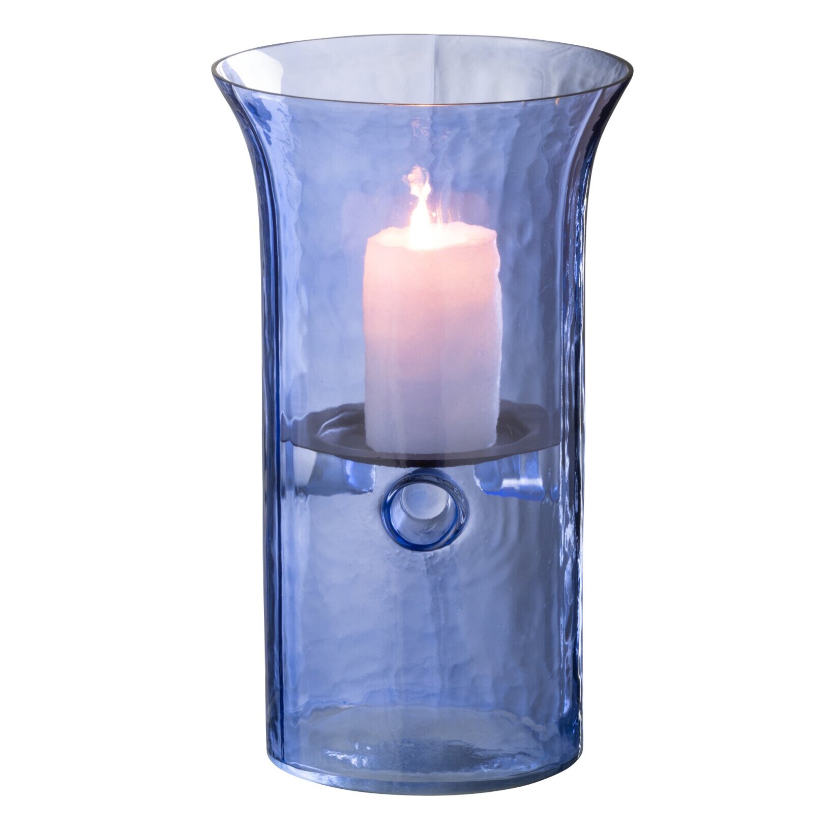 J-Line photophore - Tarifa - verre - azur - small