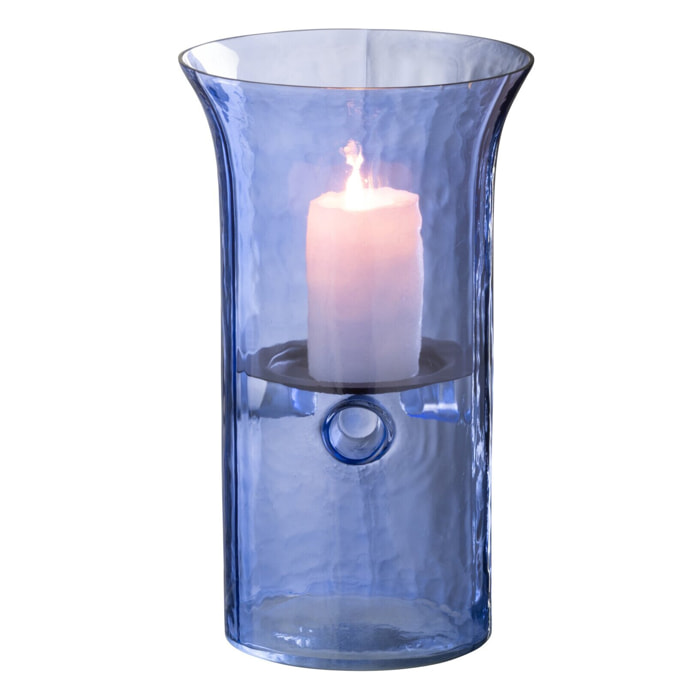J-Line photophore - Tarifa - verre - azur - small