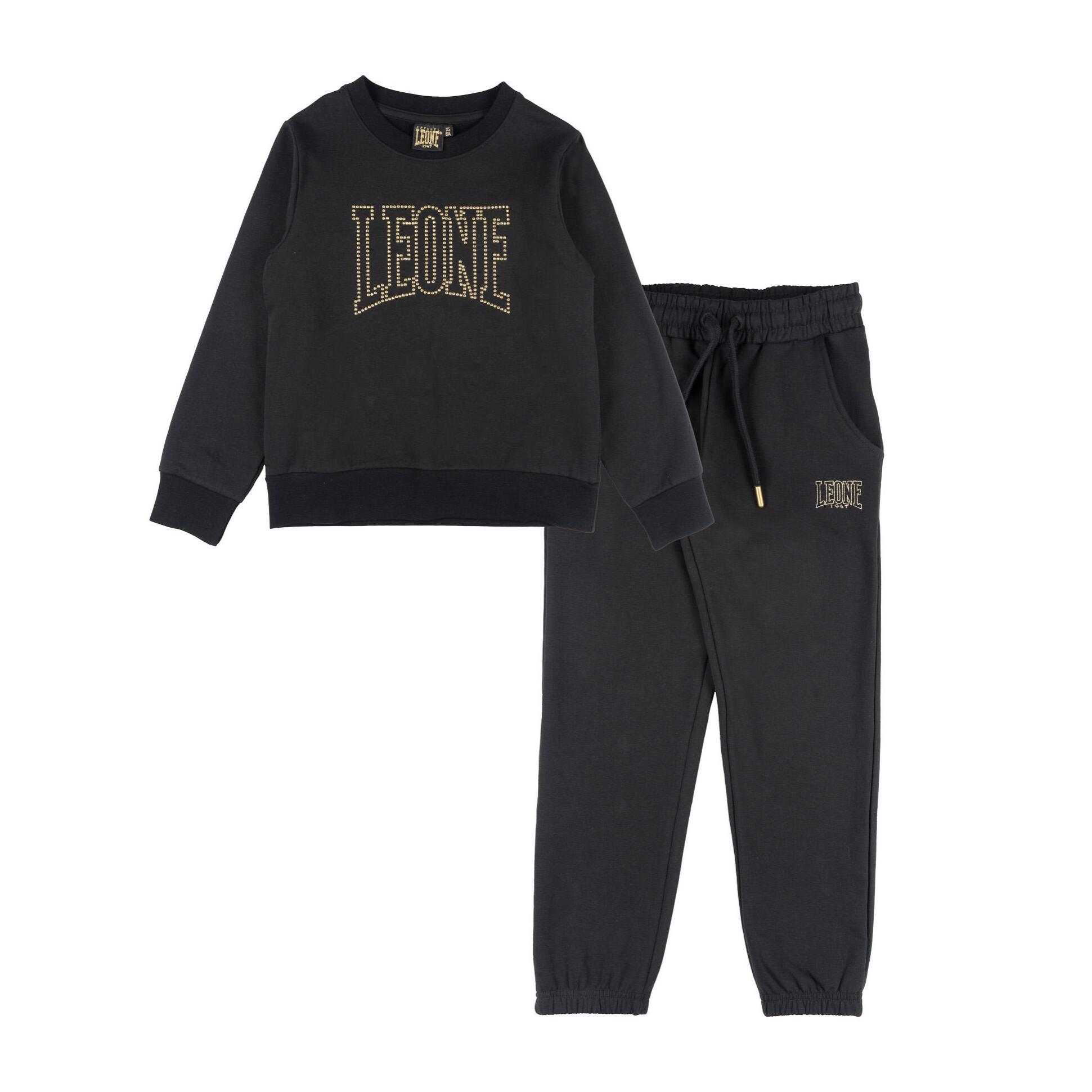 Tuta invernale da bambina girocollo Leone 1947 Gold