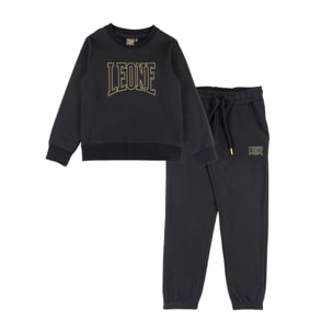 Tuta invernale da bambina girocollo Leone 1947 Gold