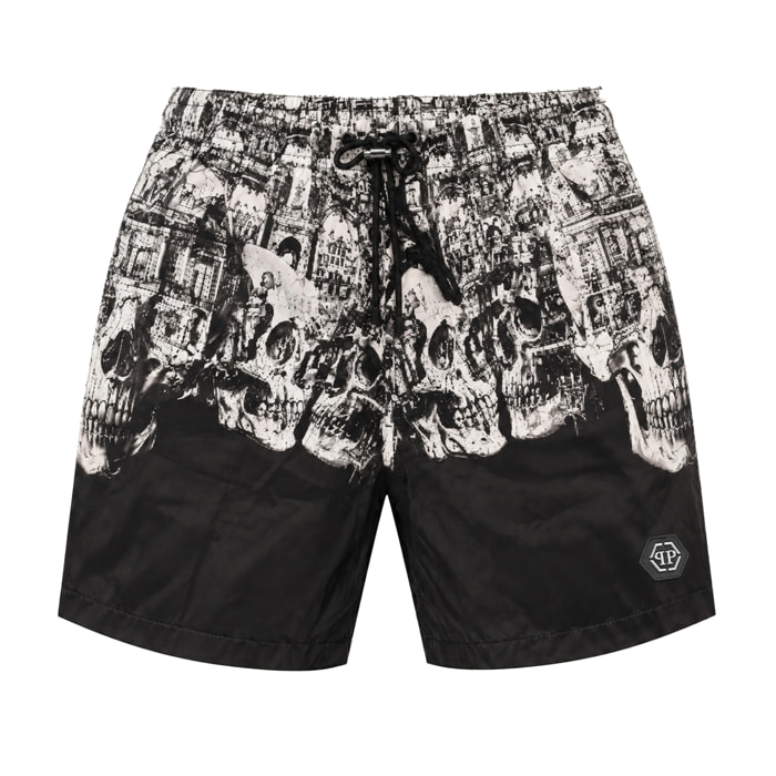PHILIPP PLEIN Pantalones cortos SKULL