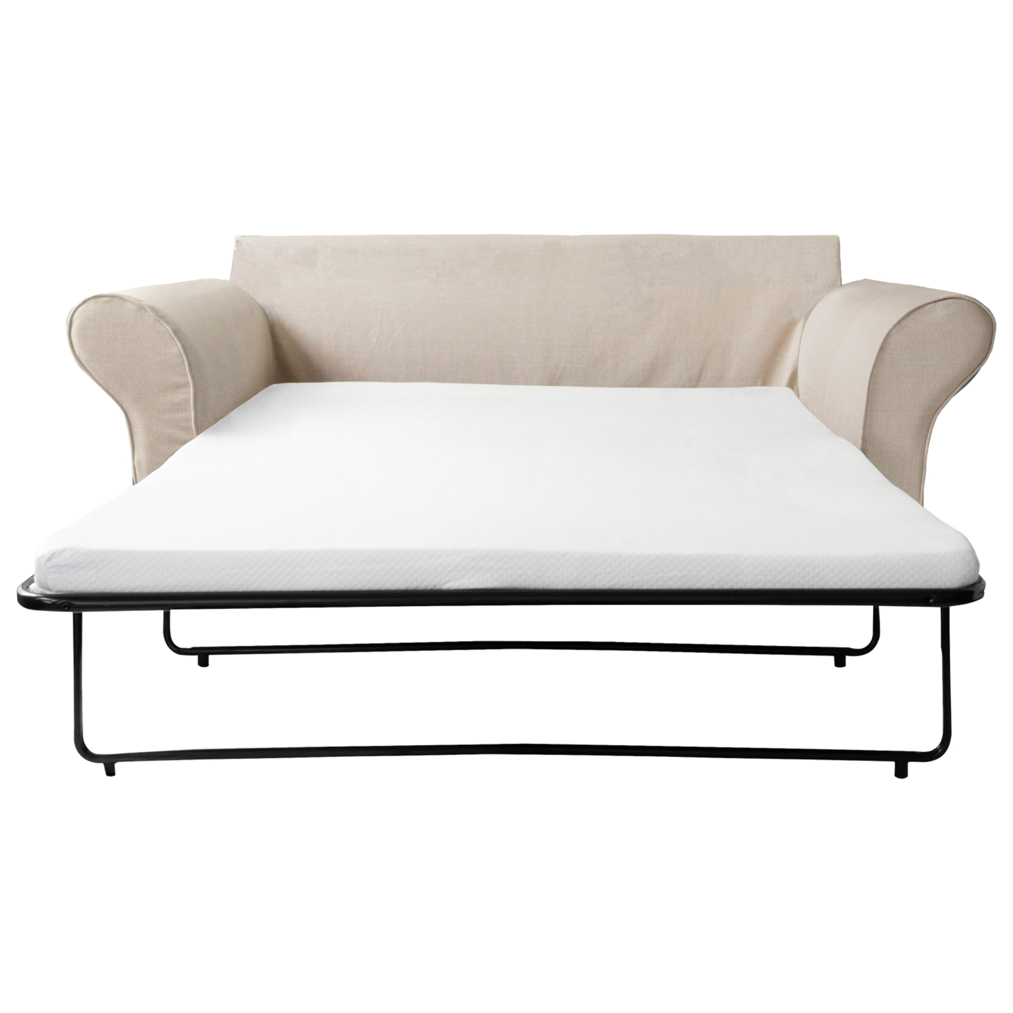 Canapé 3 places convertible beige OSCAR