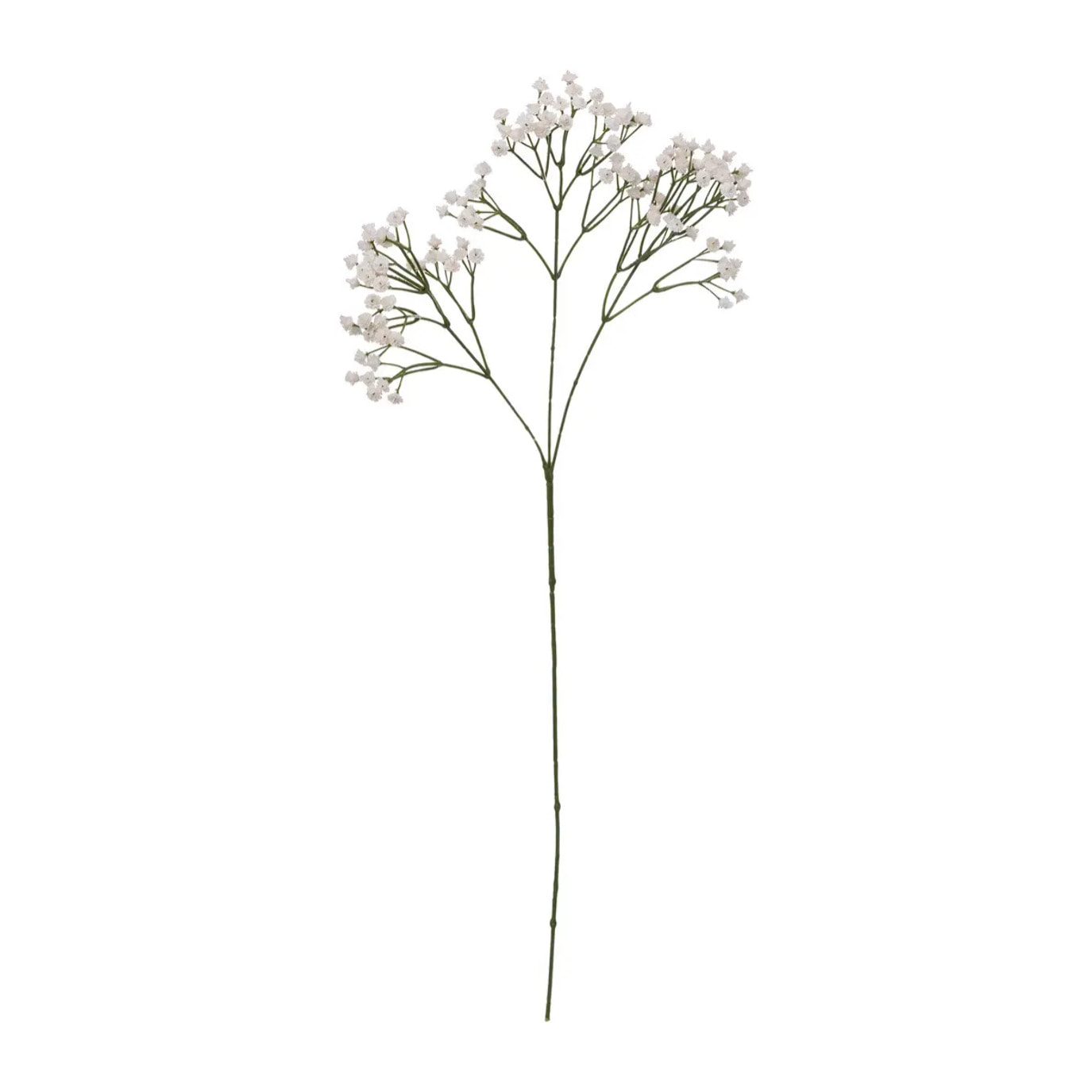 Tige de gypsophile artificiel blanc H68cm