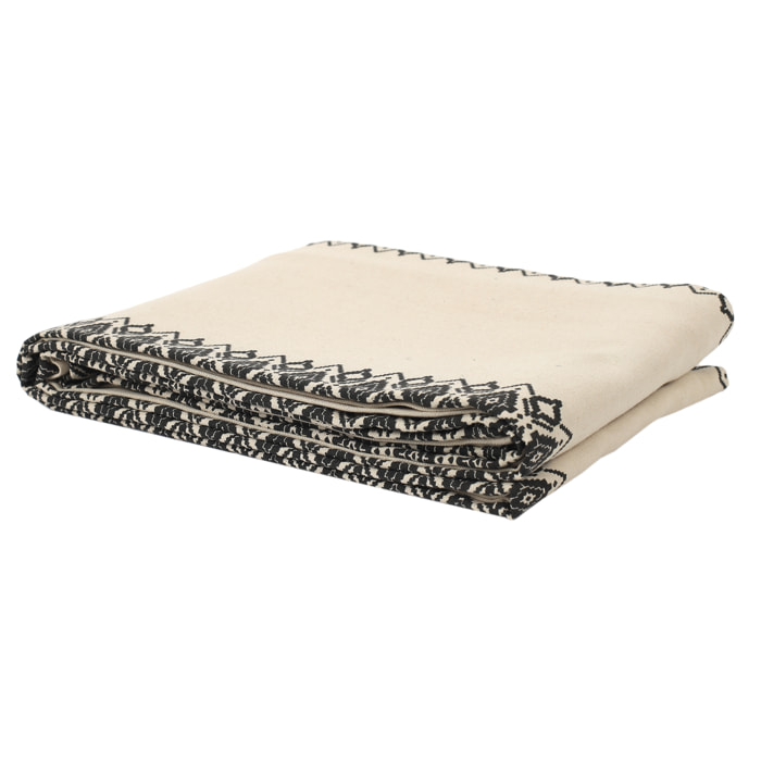 Nappe Coton Imprime Ethnique 140x250cm