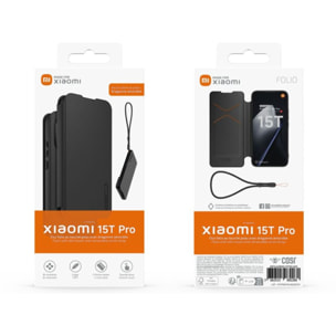Etui avec cordon MADE FOR XIAOMI Xiaomi 15T Pro premium Noir