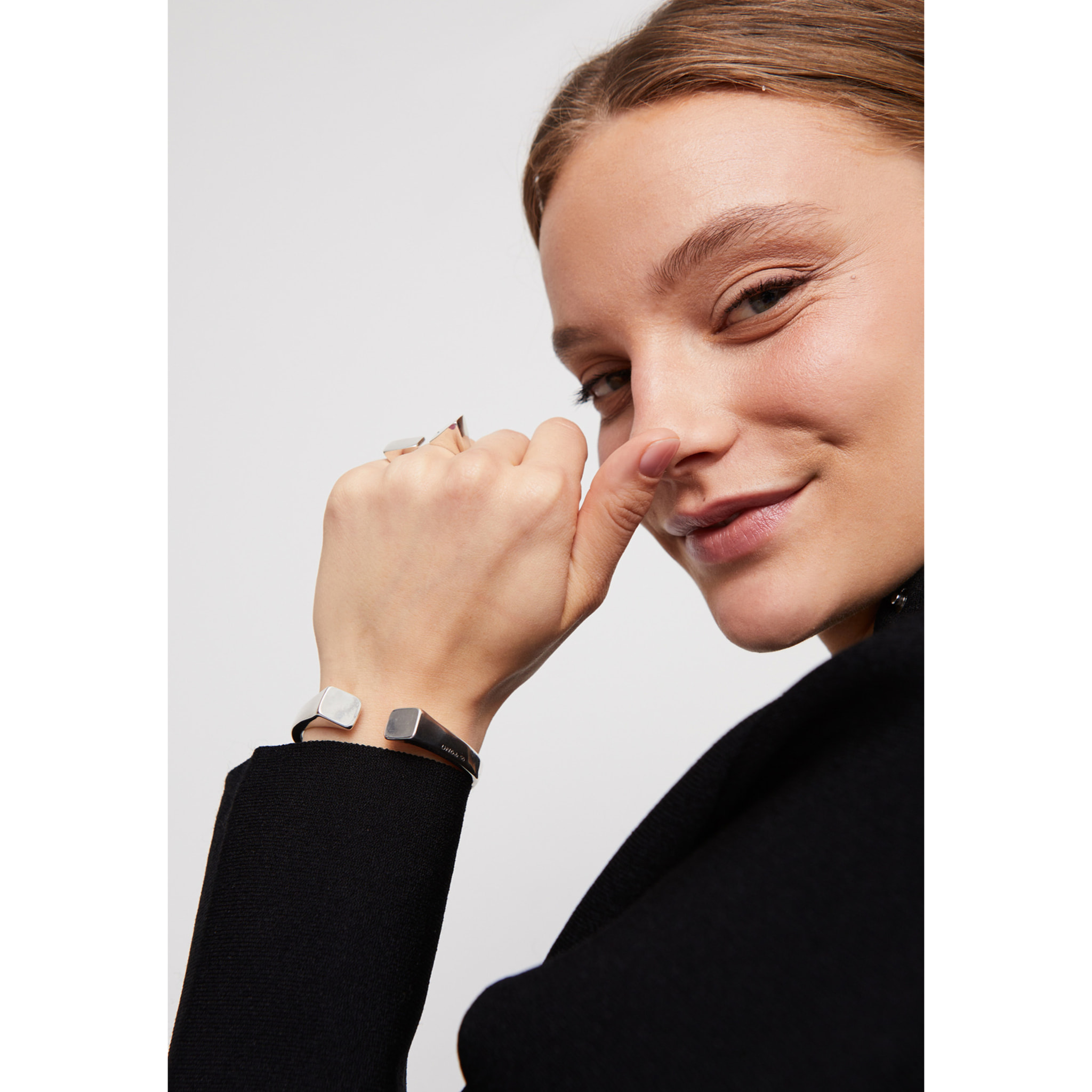 Pulsera SER SIN COMPLEJOS PLATEADO L